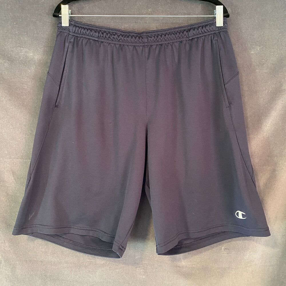 Champion Men's XL Blue Authentic Athletic Shorts Gym Training